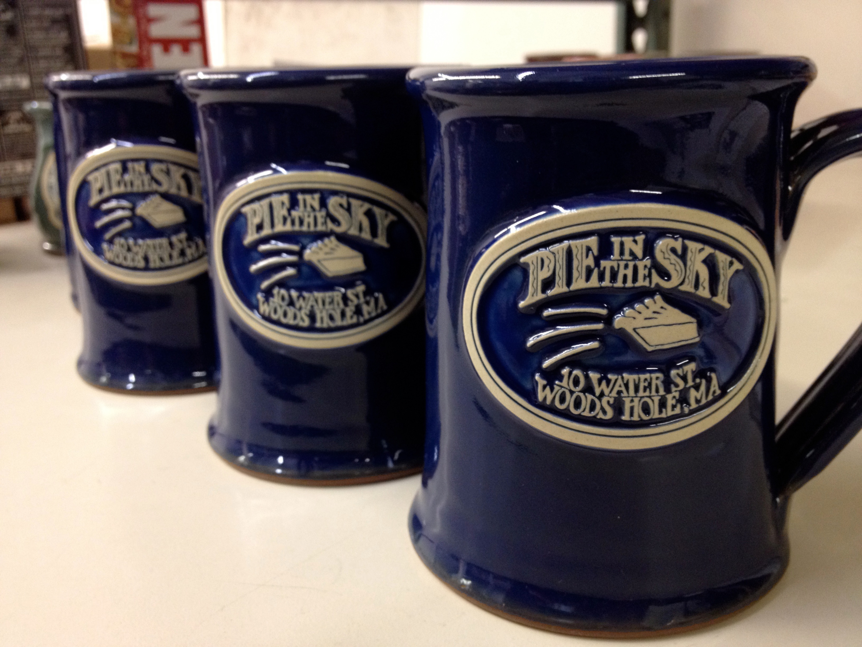 Pie in the sky mug 